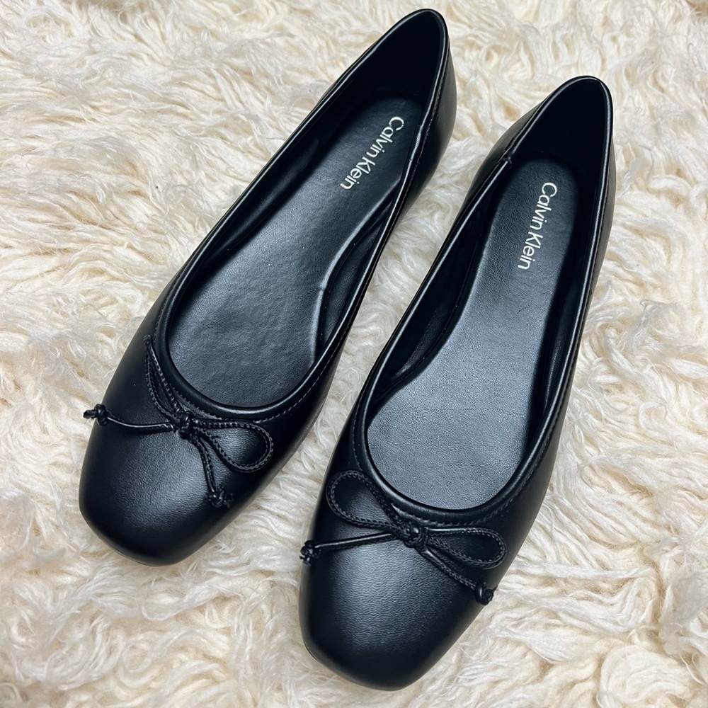 Calvin Klein Women's Black Ballets Flats Mary Jane Size 8.5